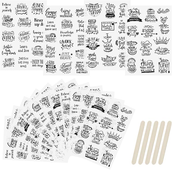 Stickerset Romantic World - Vlinders - 60 stuks