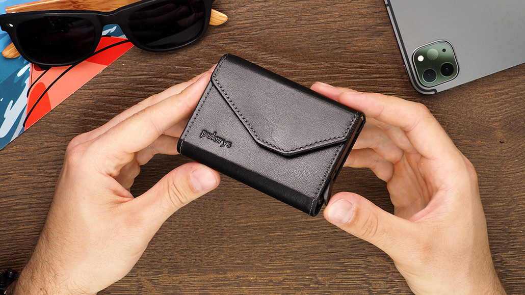 Amazon.com: PULARYS Mini Wallet RAVEN - Multifunckion Credit Card