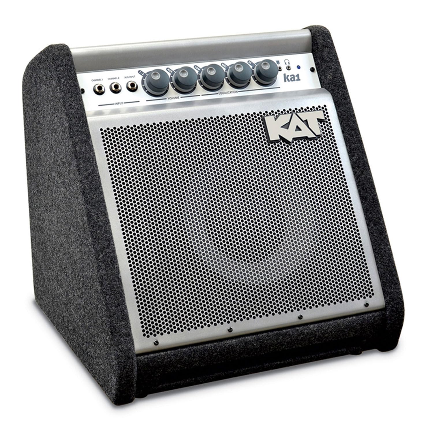 Kat KA-1 E-Drum Monitor Schlagzeug-Verstärker + keepdrum Klinkenkabel