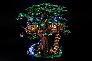 Deluxe LED Light Kit for Your Lego City with Mega Tree Kit...