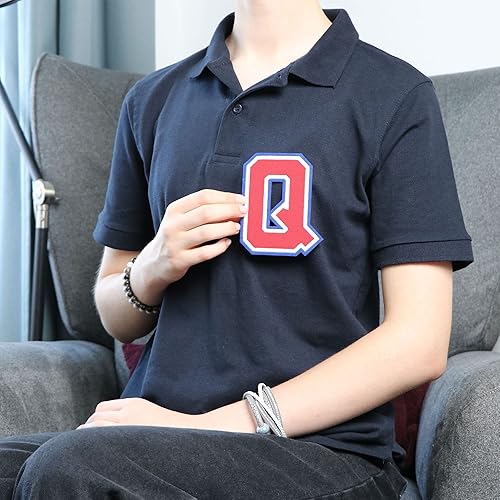 Miniatura 38 de Parches de letras termo-adhesivas de alta calidad – Lindas letras para ropa – Parche universitario para ropa – Letras bordadas de 4 1/2 parches