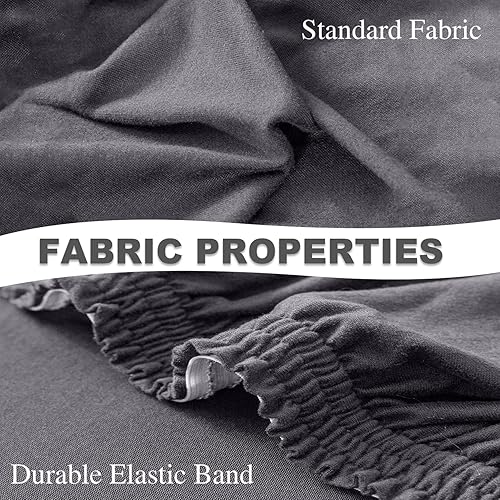 Miniatura 4 de Fundas para Sofá Seccional de 2 Piezas Suavidad Funda de Sofá en Forma de L Súper Elástica Funda Deslizable para Sofá Tipo L con 2 Fundas de Cojín