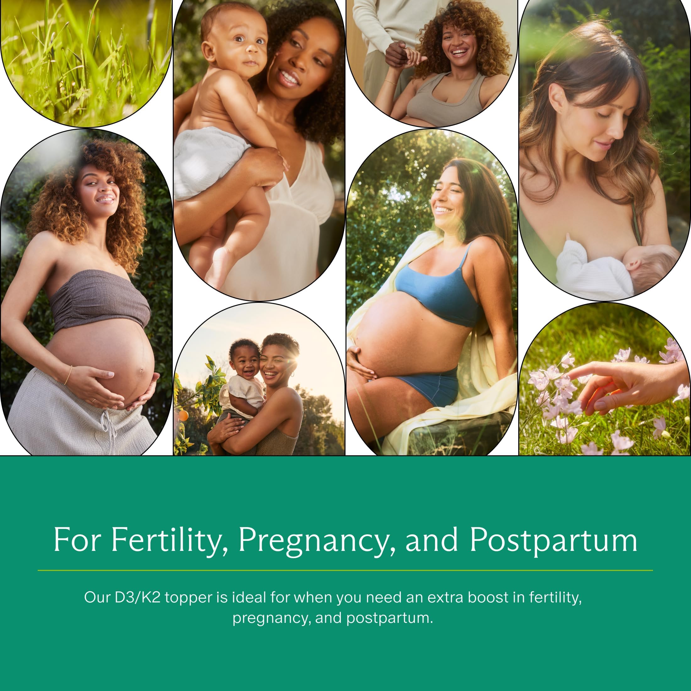 Needed.® Expertly-Formulated Prenatal Vitamin D3/K2 | For Fertility, Pregnancy Breastfeeding, and Postpartum, Healthy Immunity and Bone Development, Supports Breast Milk Vitamin D Levels | 60 Capsules — Amazon image 4