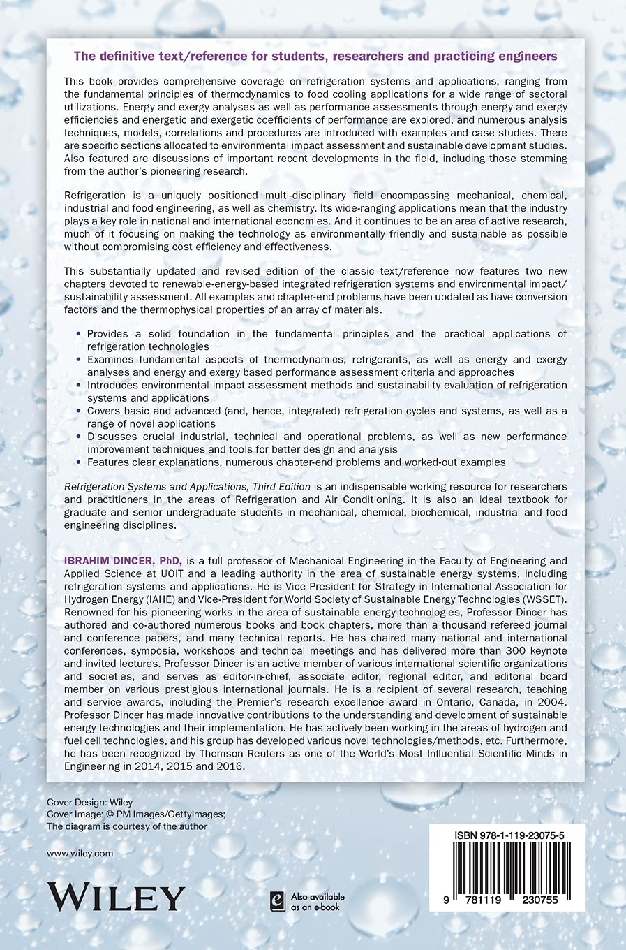 Refrigeration Systems and Applications