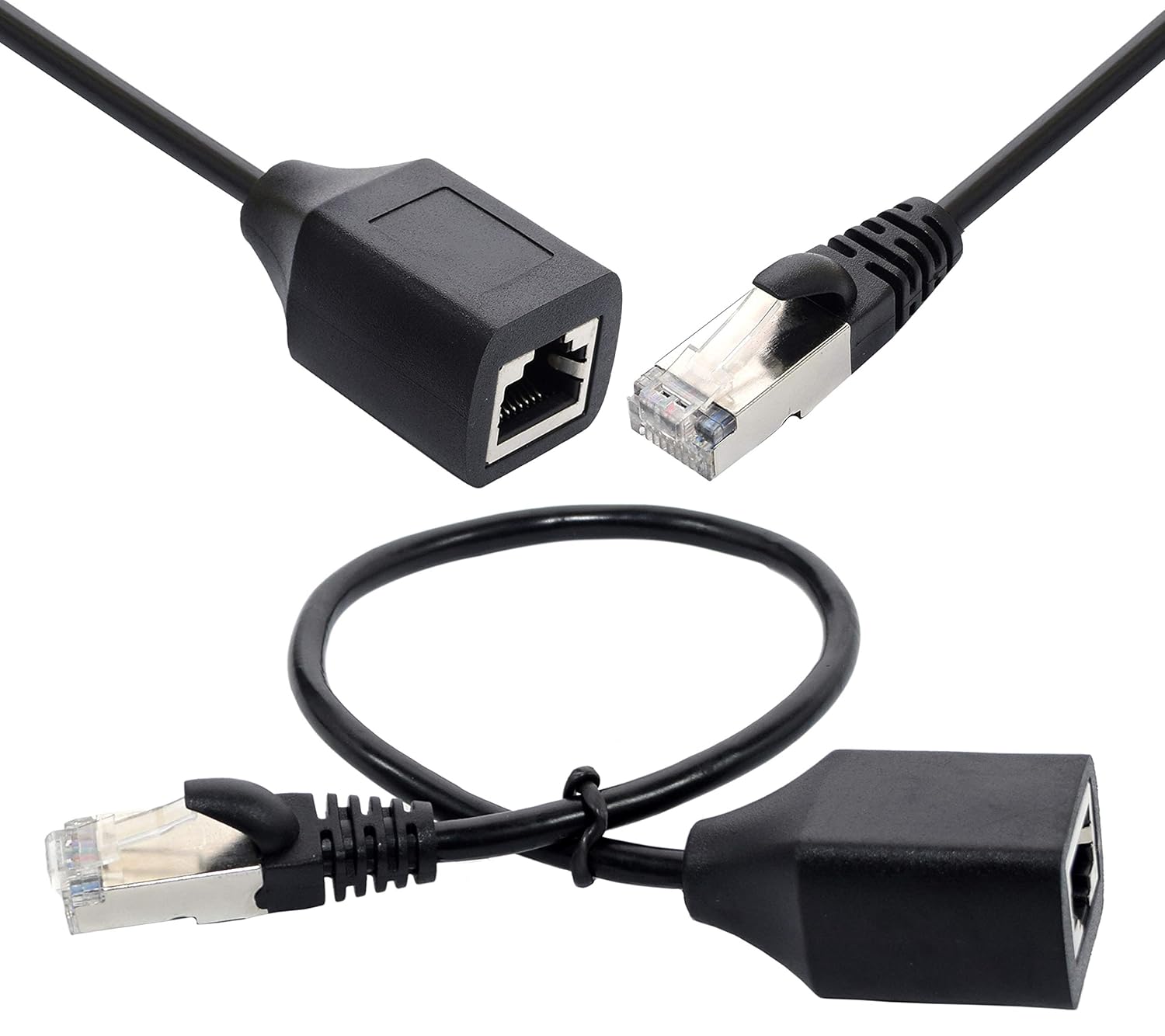 Storite 30cm Lan Extension Cable, Lan Network Cat6 Cat5e Cat5