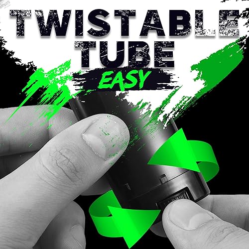 Miniatura 9 de Palo negro para ojos, antirreflejos, para béisbol, sóftbol, fútbol, hockey, lacrosse, a prueba de sudor, pintura de grasa negra para ojos para