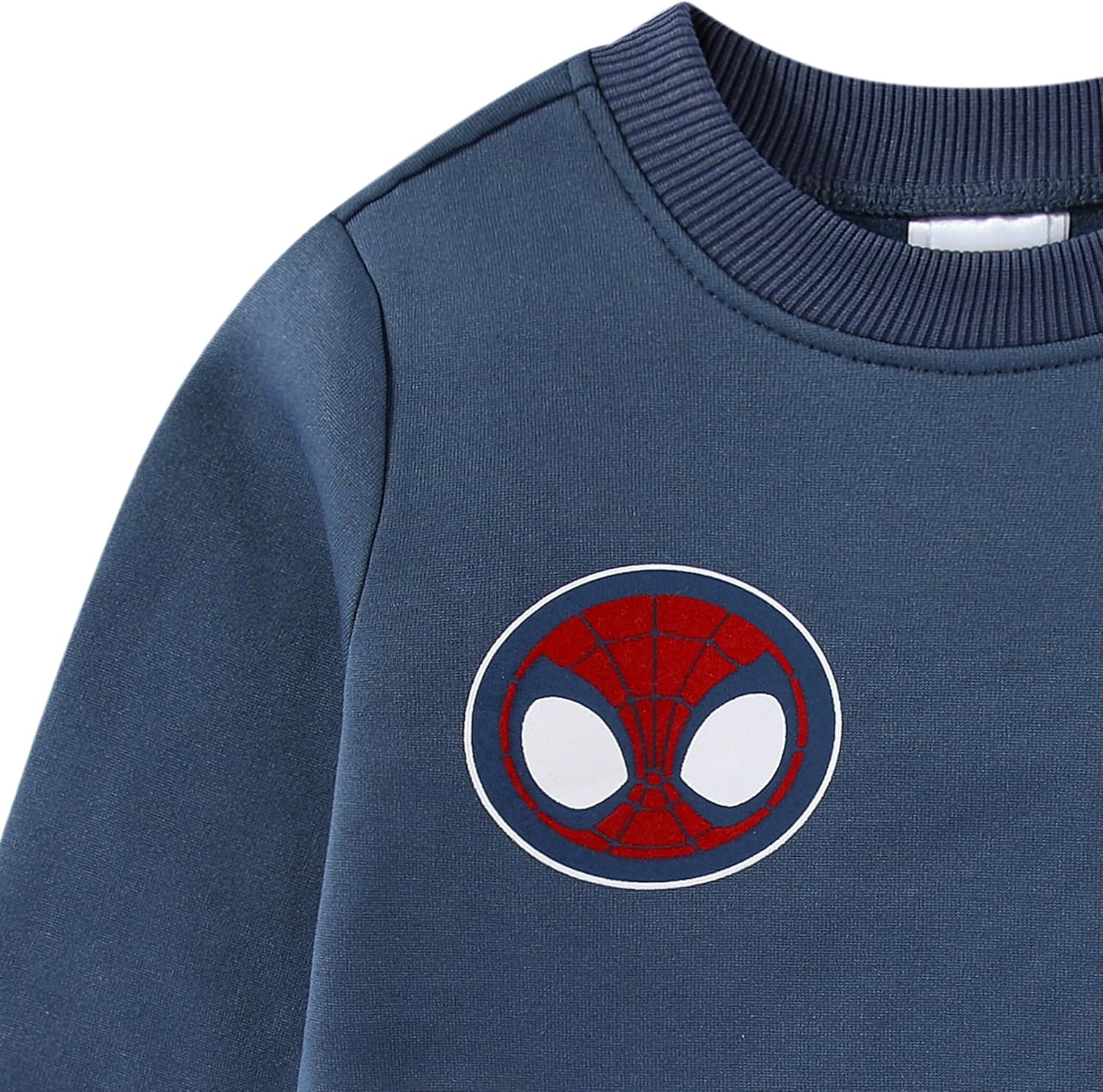 Marvel Spider-Man Boys Fleece Crew Neck Sweatshirt and Pants Set for Big Kids - Image 6