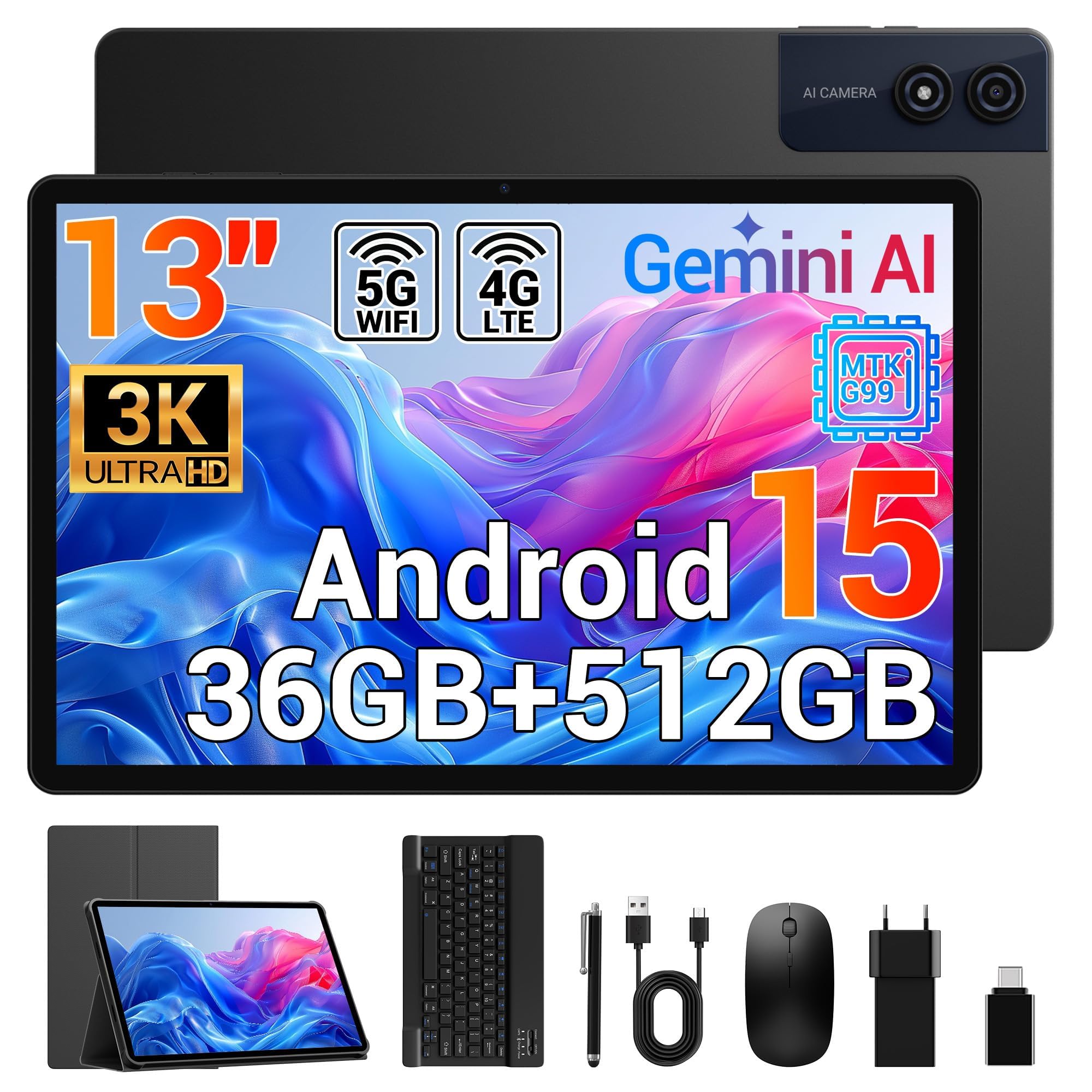 LORDWIT Tablet 13 Zoll