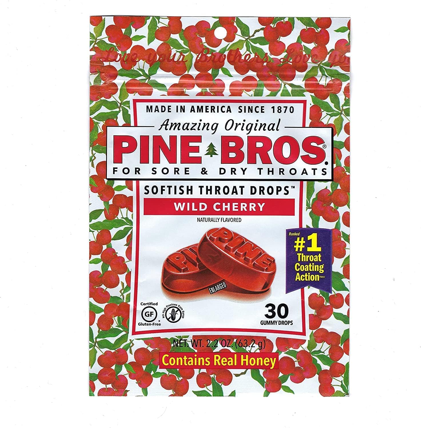Pine Bros Throat Drops Ch Size 32ct Pine Bros Throat Drops