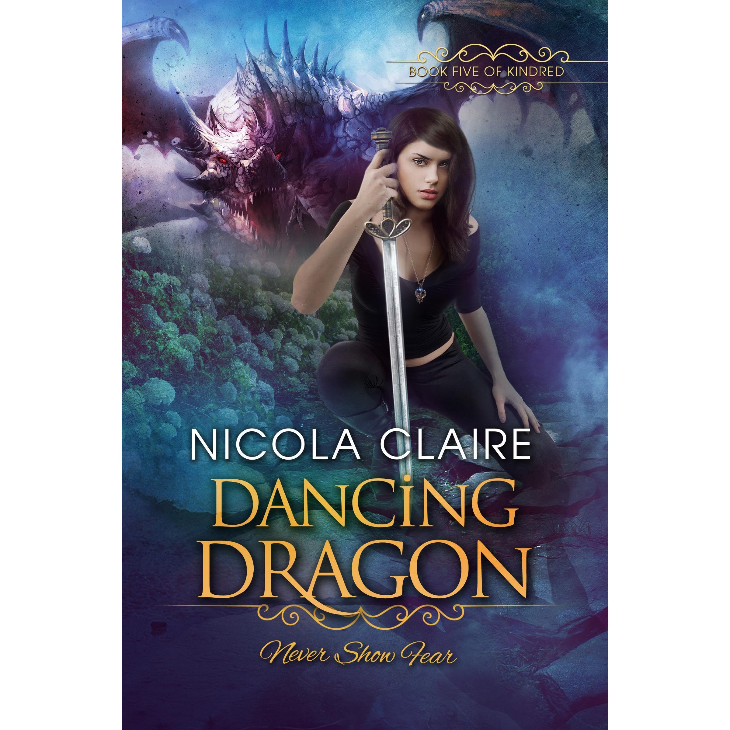 Dancing Dragon (Kindred, Book 5): A Paranormal Romance Vampire Hunter Series
