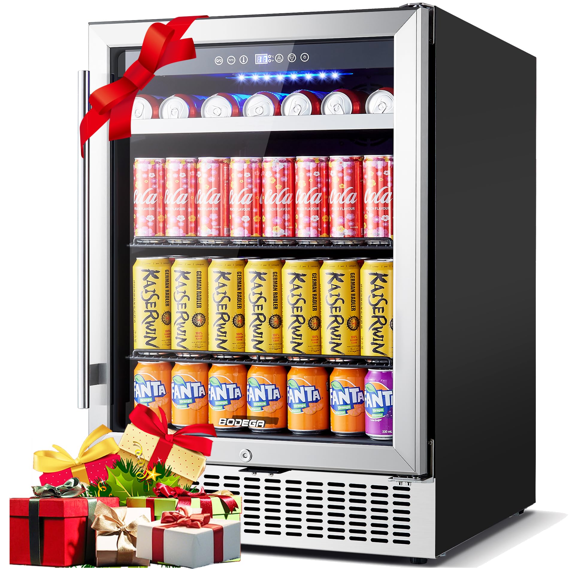 BODEGA YC-150C 5.3 cu ft Beverage Cooler Black