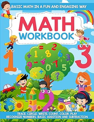 Amazon.com: Basic Math Workbook for Kids: Learn Basic Math in a Fun and ...