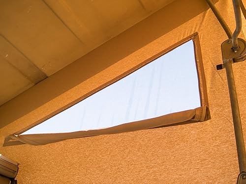 Miniatura 6 de Tienda de campaña de algodón Pop-Top para uso con los primeros modelos Volkswagen Vanagon Campers (bronceado)