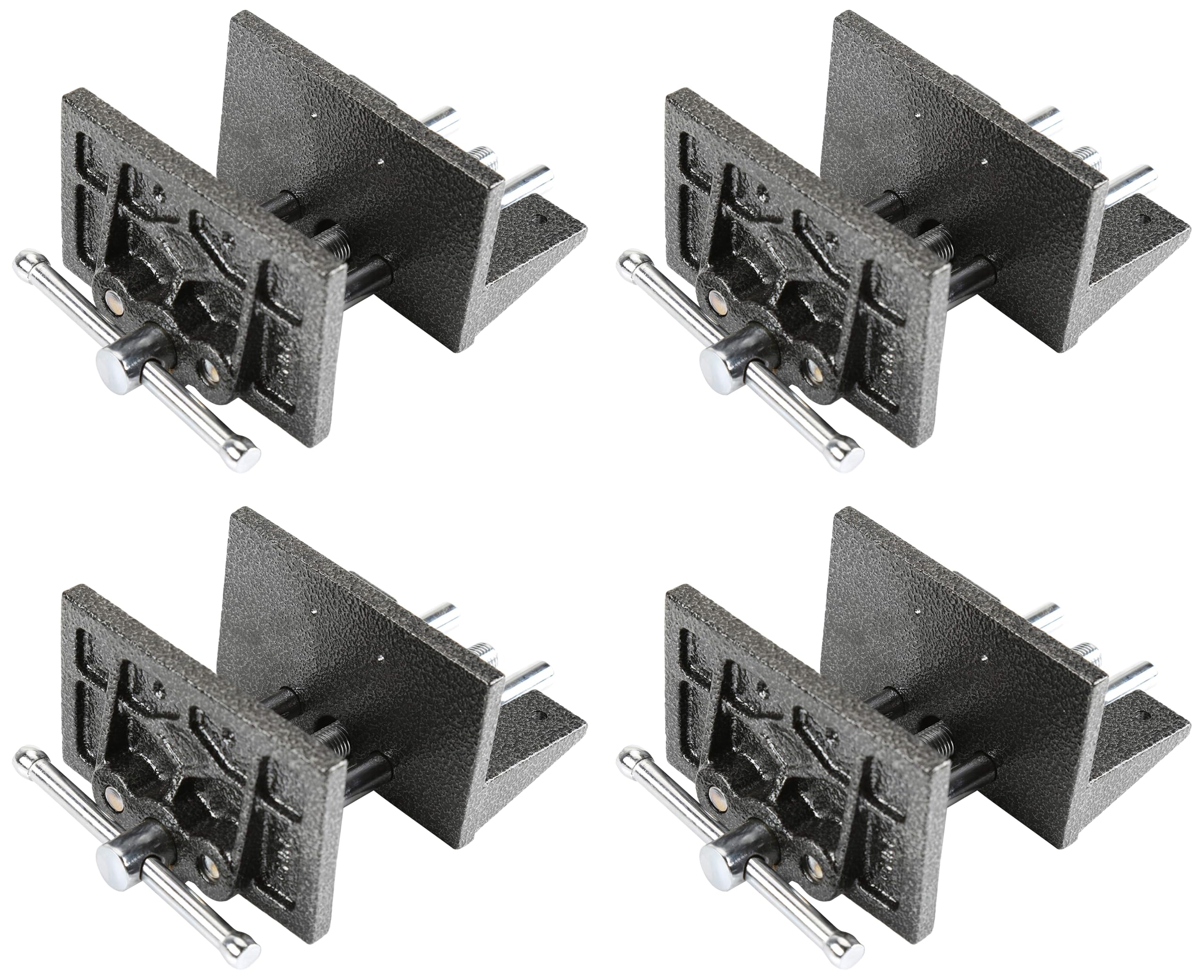 Olympia Tools 38-736 Woodworker’s Vise, 6-1/2-Inch, Gray (Pack of 4)