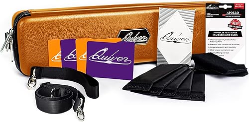 Vista 57 de Quiver Time - Estuche de almacenamiento para tarjetas de coleccionista con correa para muñeca y hombro, divisores y separadores, almohadillas