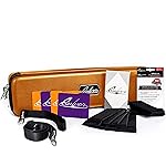 Quiver Time Orange Quiver Card Carrying Case - TCG Cards Deck Box Holder for Trading Cards, MTG Bag Playing Card Case (+Wrist & Shoulder Strap, Dividers, Separators, Corner Pads + 100 Apollo Sleeves)