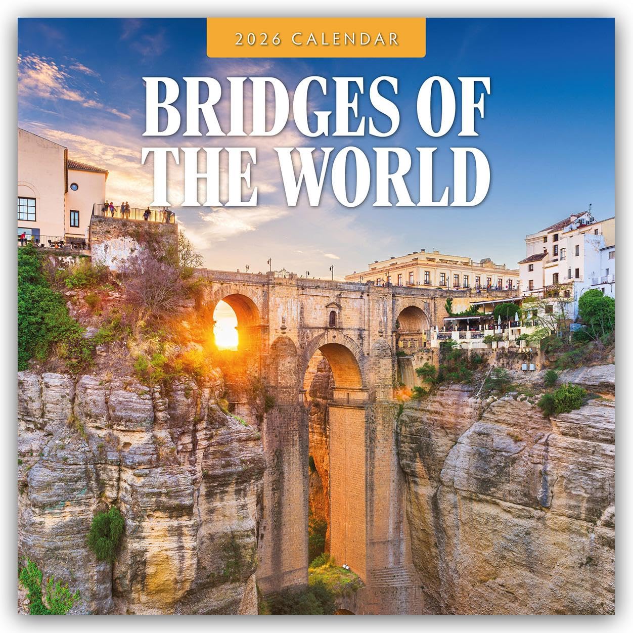 Bridges of the World  Brücken der Welt 2026   by Robin Red PAPERBACK