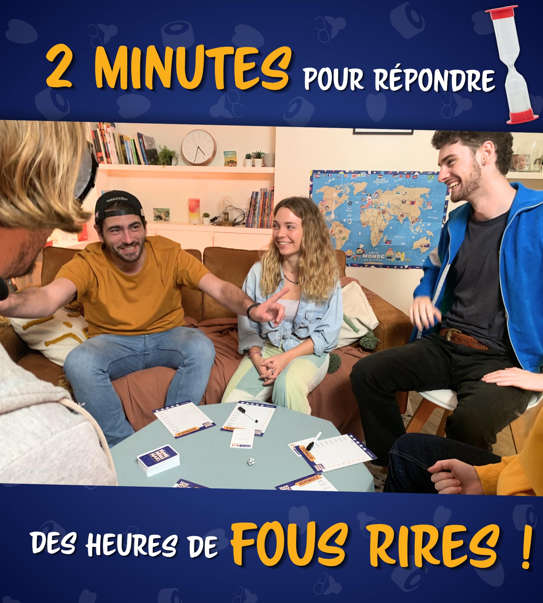 Mamie Moule Maki - Jeu de société Petit bac revisité 2 à 8 Joueurs