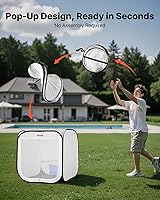 Vista 2 de VEVOR Tienda de Cabina de Pintura Portátil, Tienda de Pintura en Aerosol Portátil Emergente de 28.3 x 28.5 x 29.5 pulgadas con Puerta de Malla