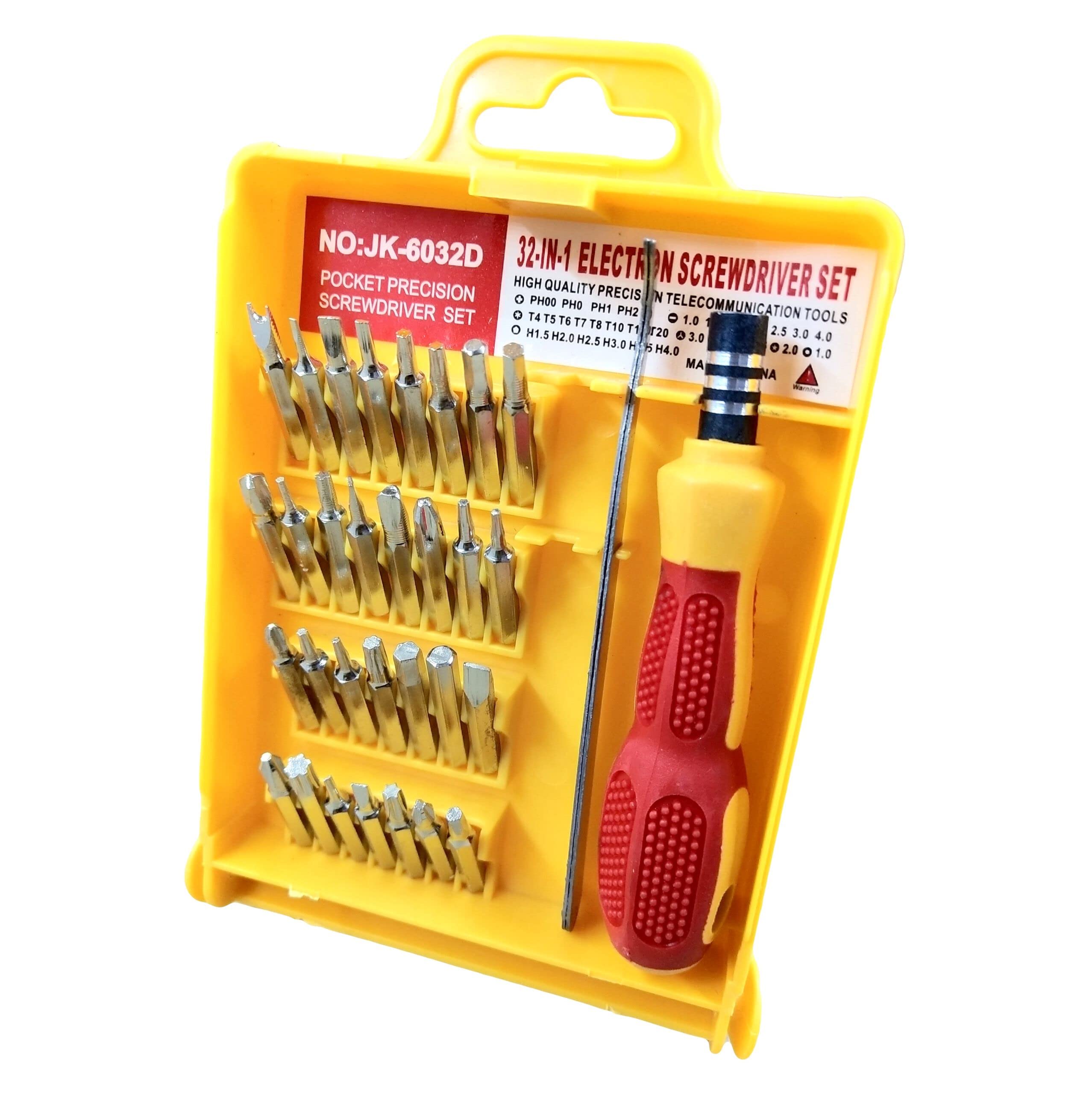 Iambot Screwdriver Set, Steel 32 in 1 with 32 Screwdriver Bits, Professional Magnetic Driver Set, for PC/Household/Furniture/Tablet/Game Console/Electronic Devices (B0BT9PZP4K) Amazon Price History, Amazon Price Tracker