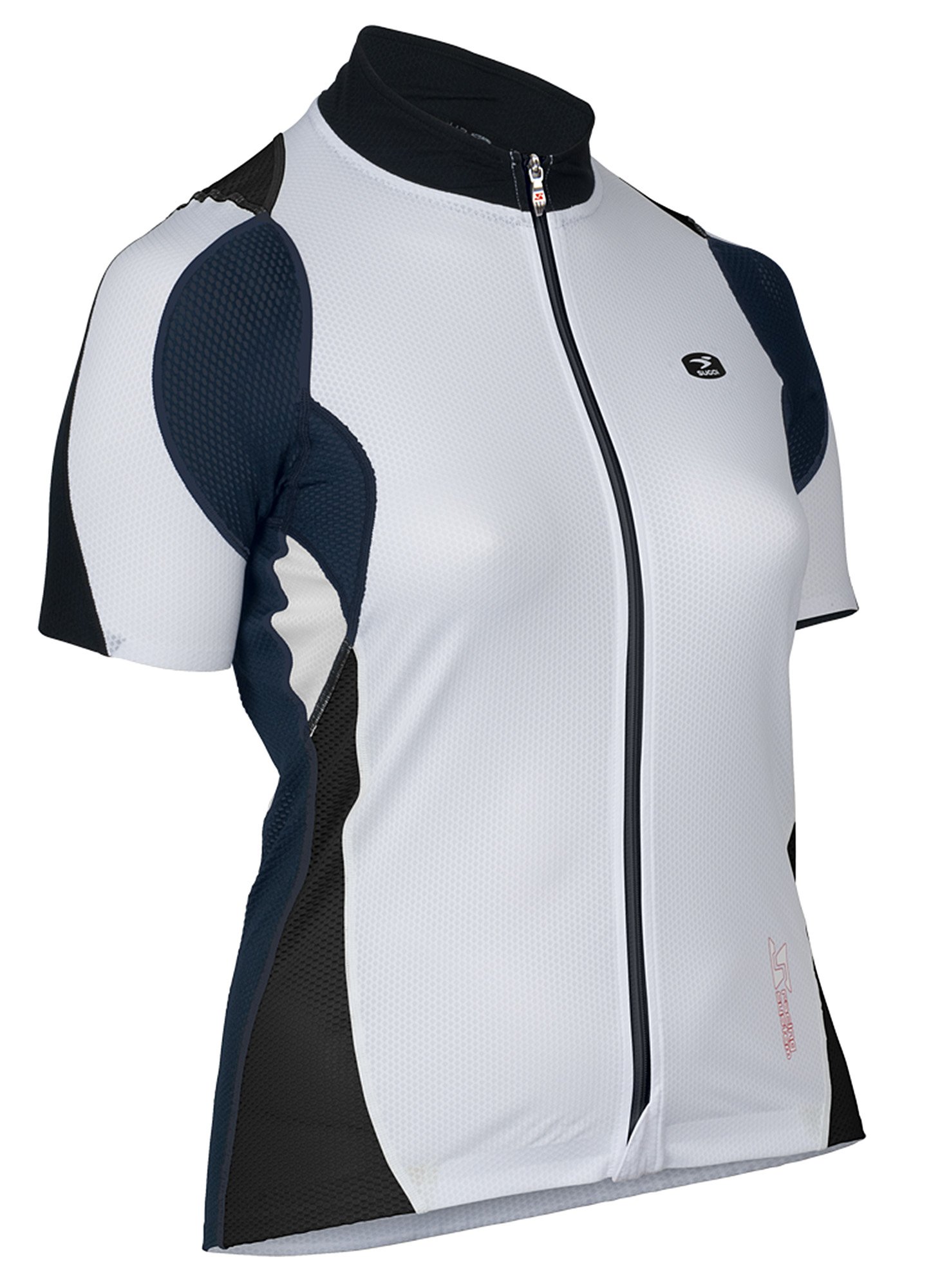 Sugoi Women's RS Jersey (White/Black, Medium)