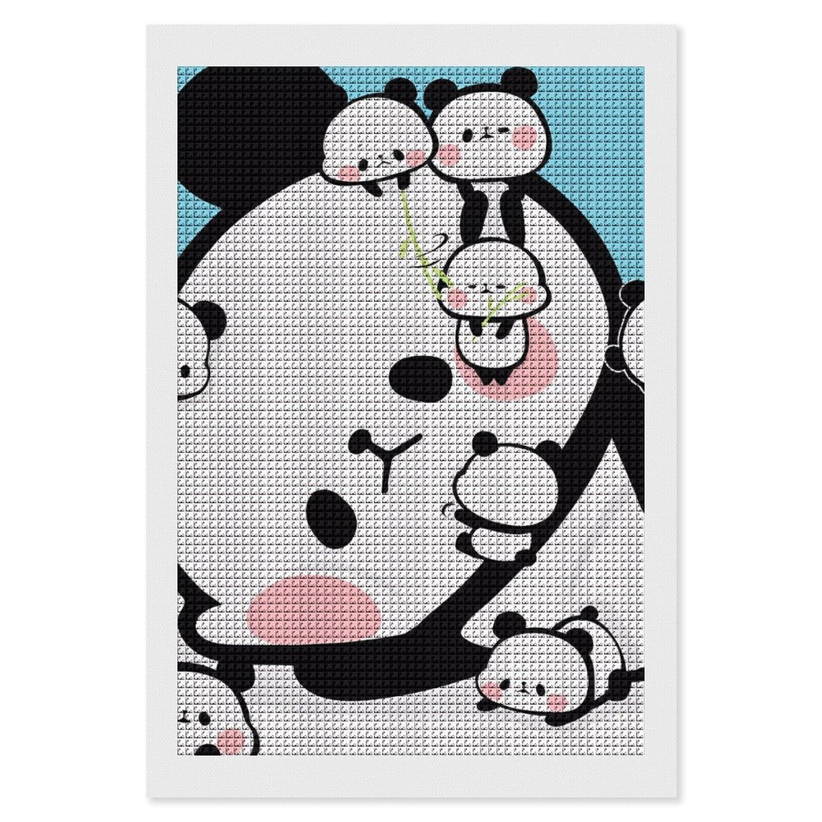 Amazon.co.jp: もちもちぱんだダイヤモンドアートダイヤモンド絵画 5D