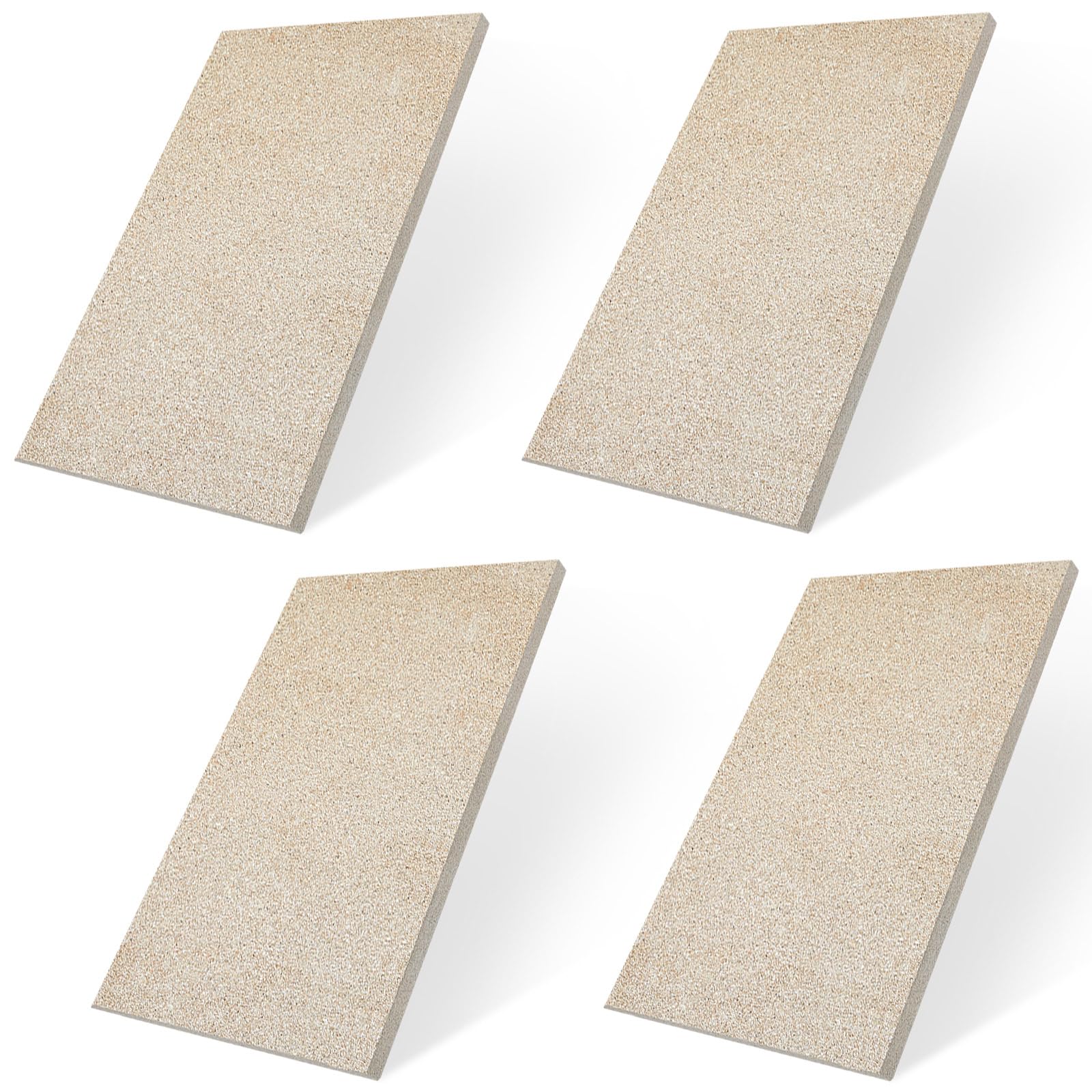 Photo 1 of Sasylvia 4 Pcs Baffle Board 9.5'' x 13.5'' 2100f FireBrick Wood Stove Fireboard Insulation Fireplace Replacement Parts for Heating Hearth Oven Forges Kilns