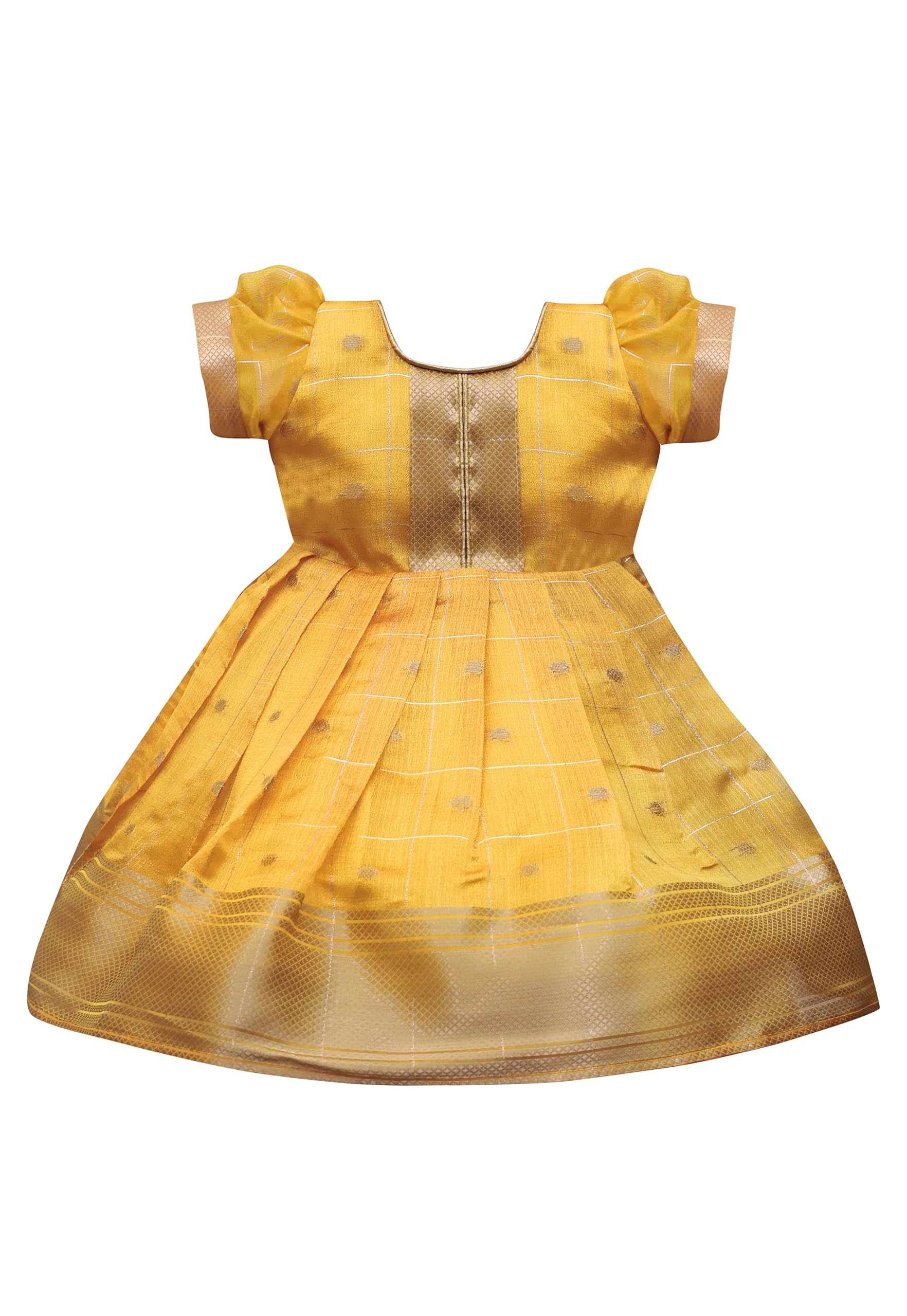 Baby Girls Ethnic Frock Dress for Kids| Traditional Festive Birthday Outfit | Baby Girls Lehenga Choli-image-36