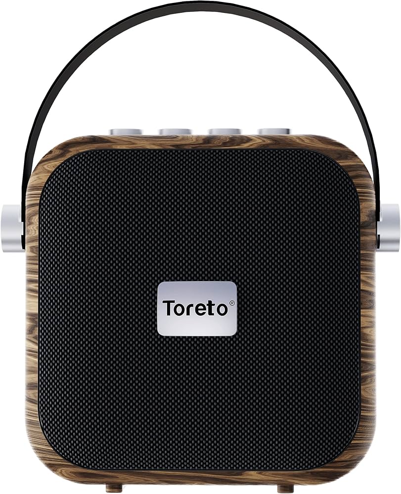 Toreto TOR-349 Timber Max Bluetooth v5.0 Speaker with Mic 5W, 4 Toreto TOR-349 Timber Max Bluetooth v5.0 Speaker with Mic 5W, 4