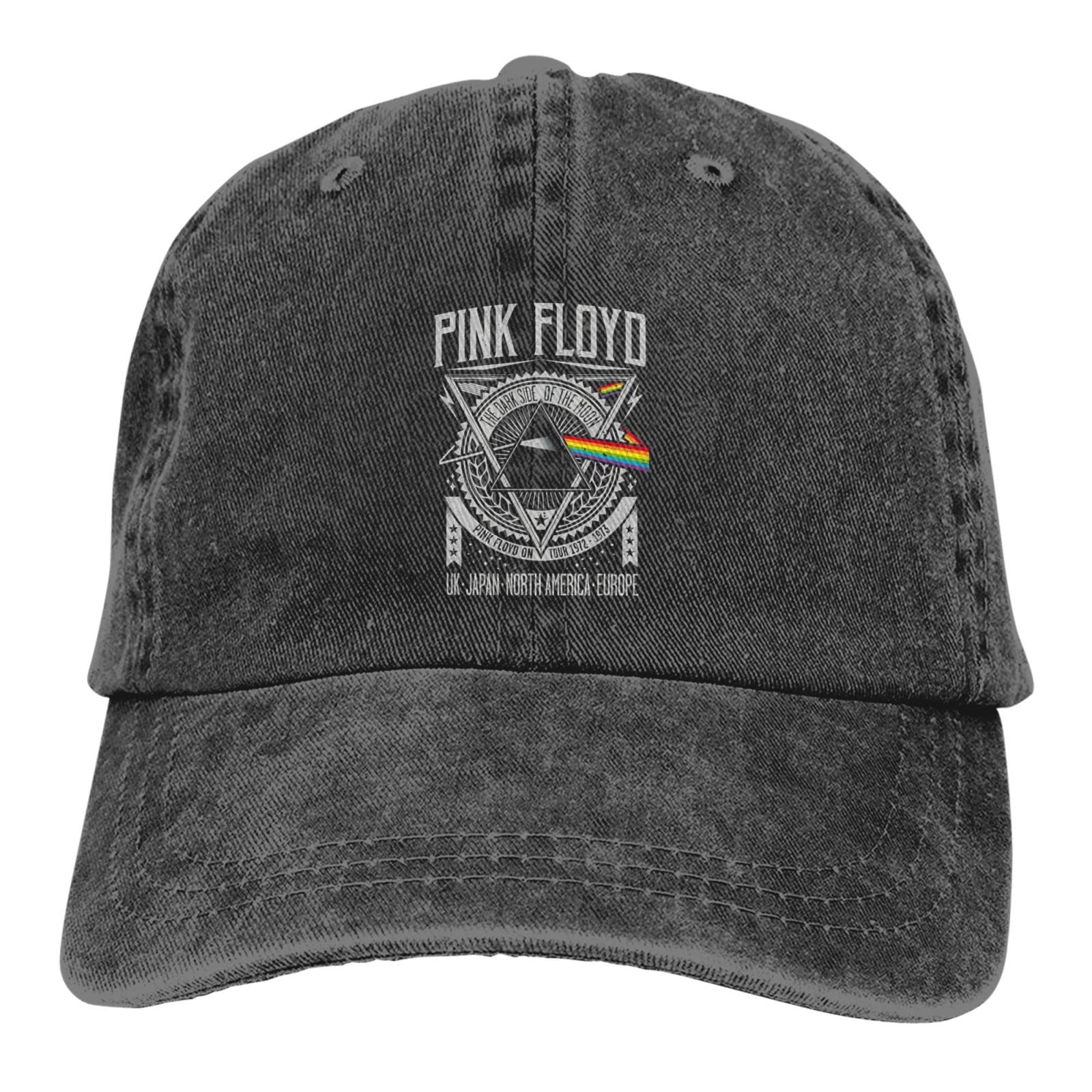 EZKYZTLW Pink Rainbow Floyd Unisex Cowboy Baseball Cap Adjustable Trucker Cap Baseball Hat for Men Women Cap