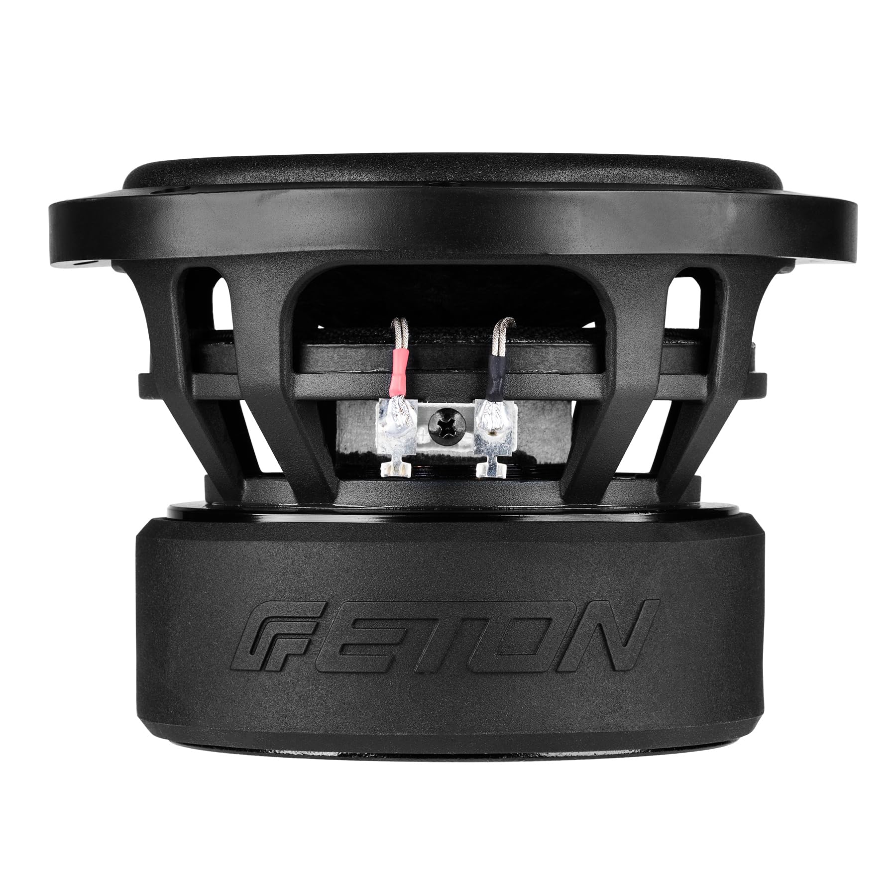 Eton MW 6.5 - Potente subwoofer de 16,5 cm (6,5 pulgadas), graves de carrera larga para coche, altavoz de graves con imán de ferrita, 2 bobinas de voz dobles de 2 ohmios, 2 x 250 W, 1 unidad.