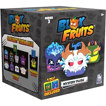 BLOX Fruits - 4 Collectible Plush - Blind Box ASST - S3