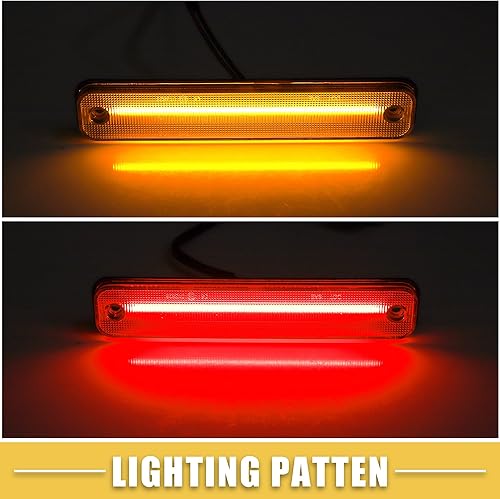 Miniatura 6 de Luz de marcador lateral LED 25952319 15114677 Luces intermitentes delanteras y traseras Lámparas de marcador lateral para Hummer H2 2003-2009 Lente