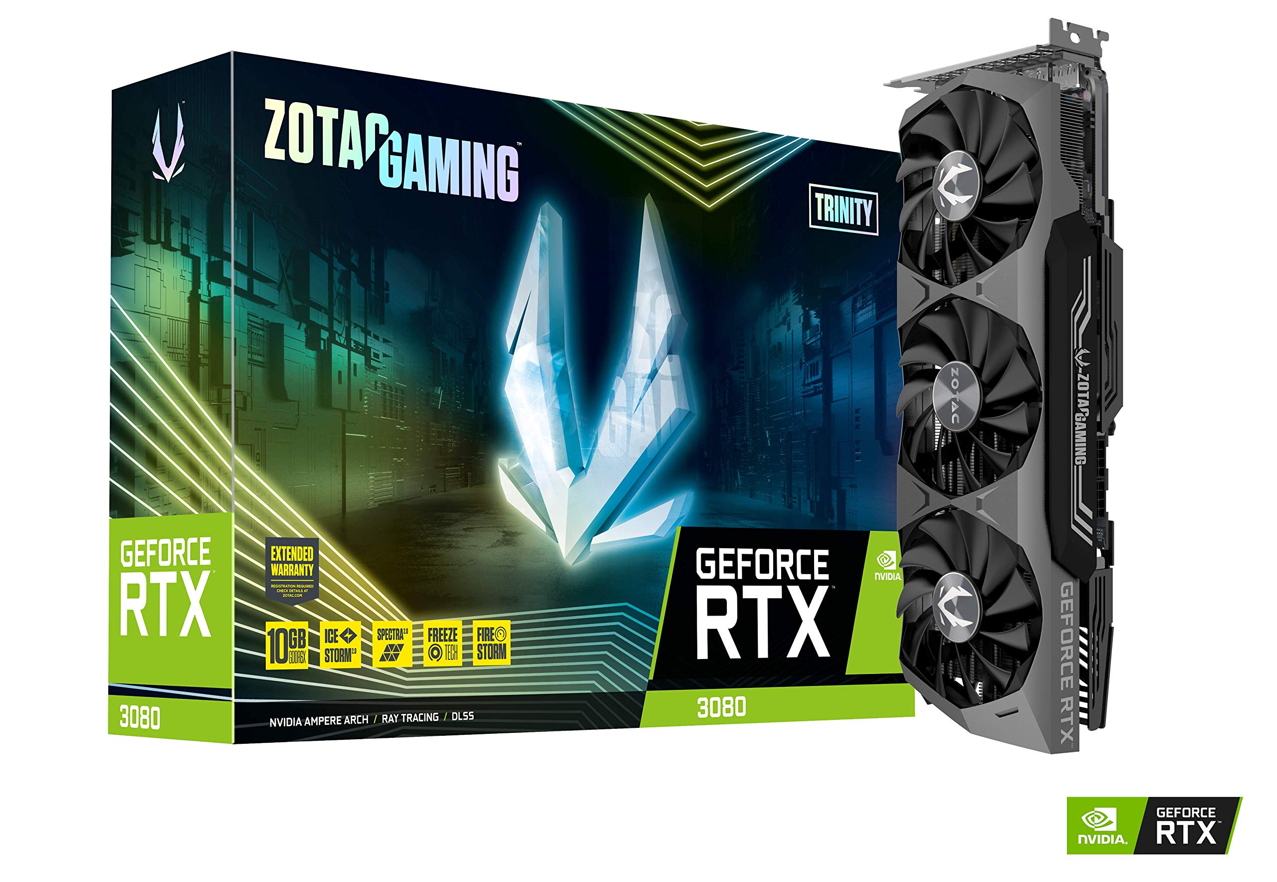 Amazon | ZOTAC GAMING GeForce RTX 3080 Trinity グラフィックス  