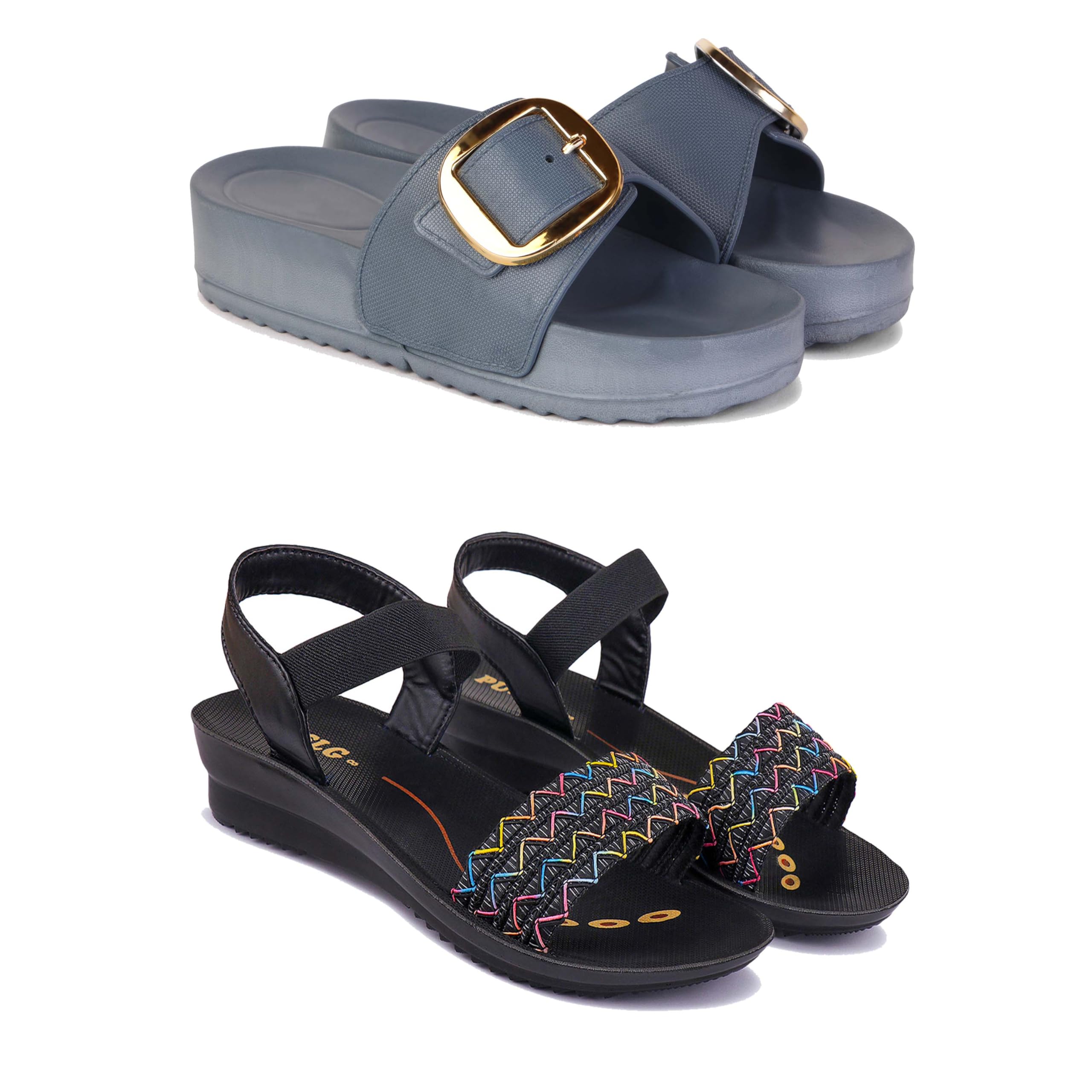 sandal for Women's,slip-ons,quality casaul sandals for Women's GRP-SAN-(2-COMBO)-1998-1932-picture-40