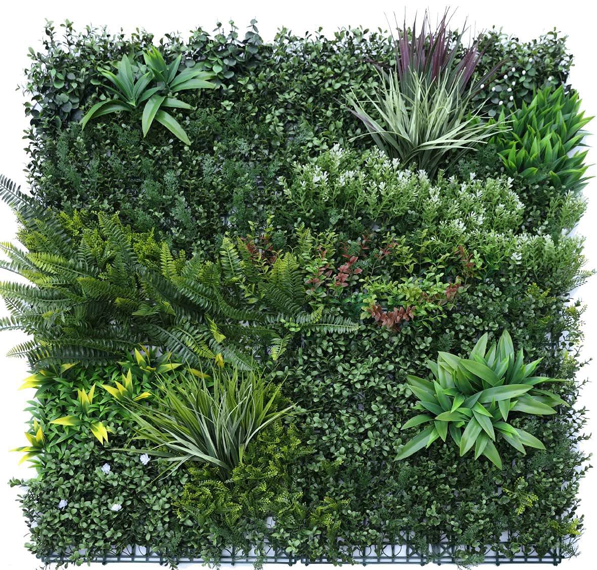 Buy Garden Hub Artificial Lush Forest UV Vertical Garden Wall Mat