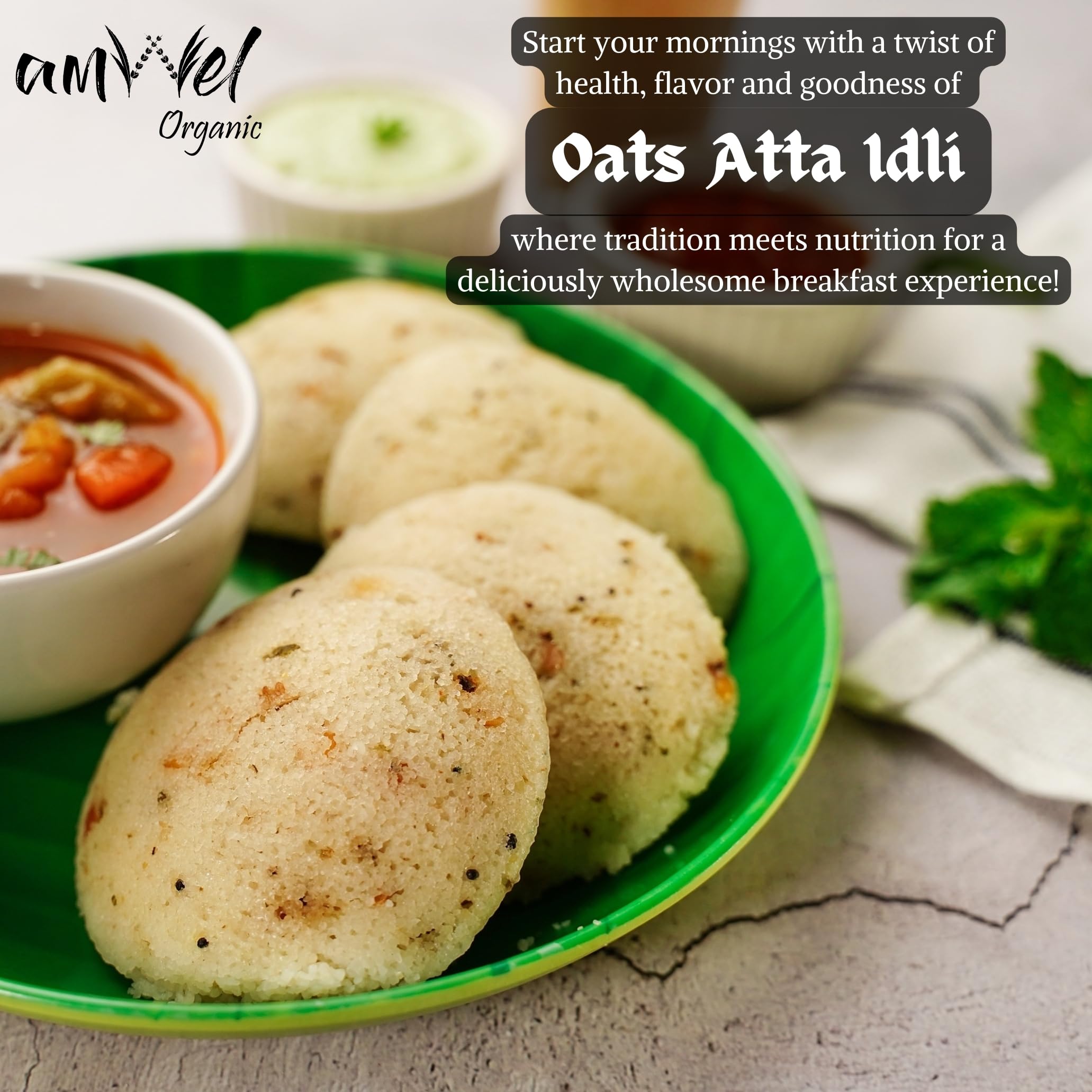 Amwel Organic Oats Atta | Jawi ka Atta x 3pc | 450g | High Dietary Fiber Good For Digestion Gut Health Manages Weight and Diabetic Friendly Low GI Aata | 1.35kg | Vaccum Packed - Image 8 thumbnail