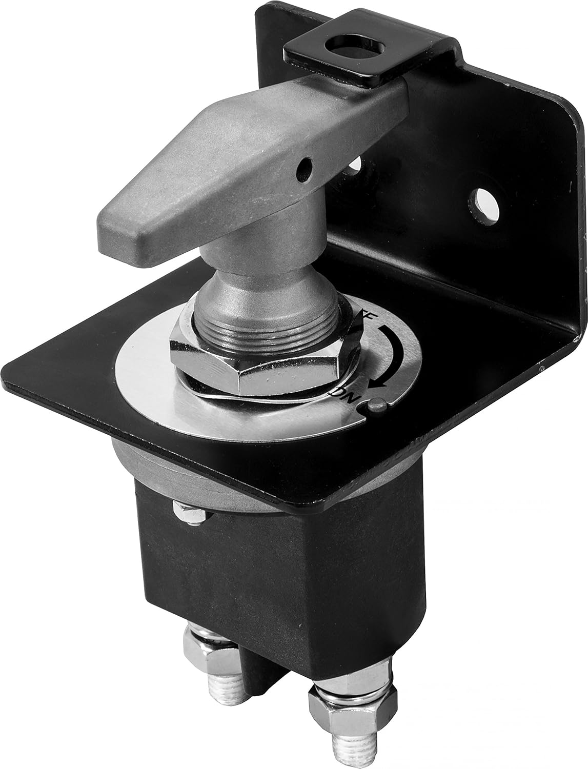 Buyers Products 6391005 250 Amp Dual Battery Disconnect Switch with Lock-Out/Tag-Out Padlock Mount, Construction-Duty 12V Battery Cutoff Switch for Trucks and Equipment, OSHA Compliant