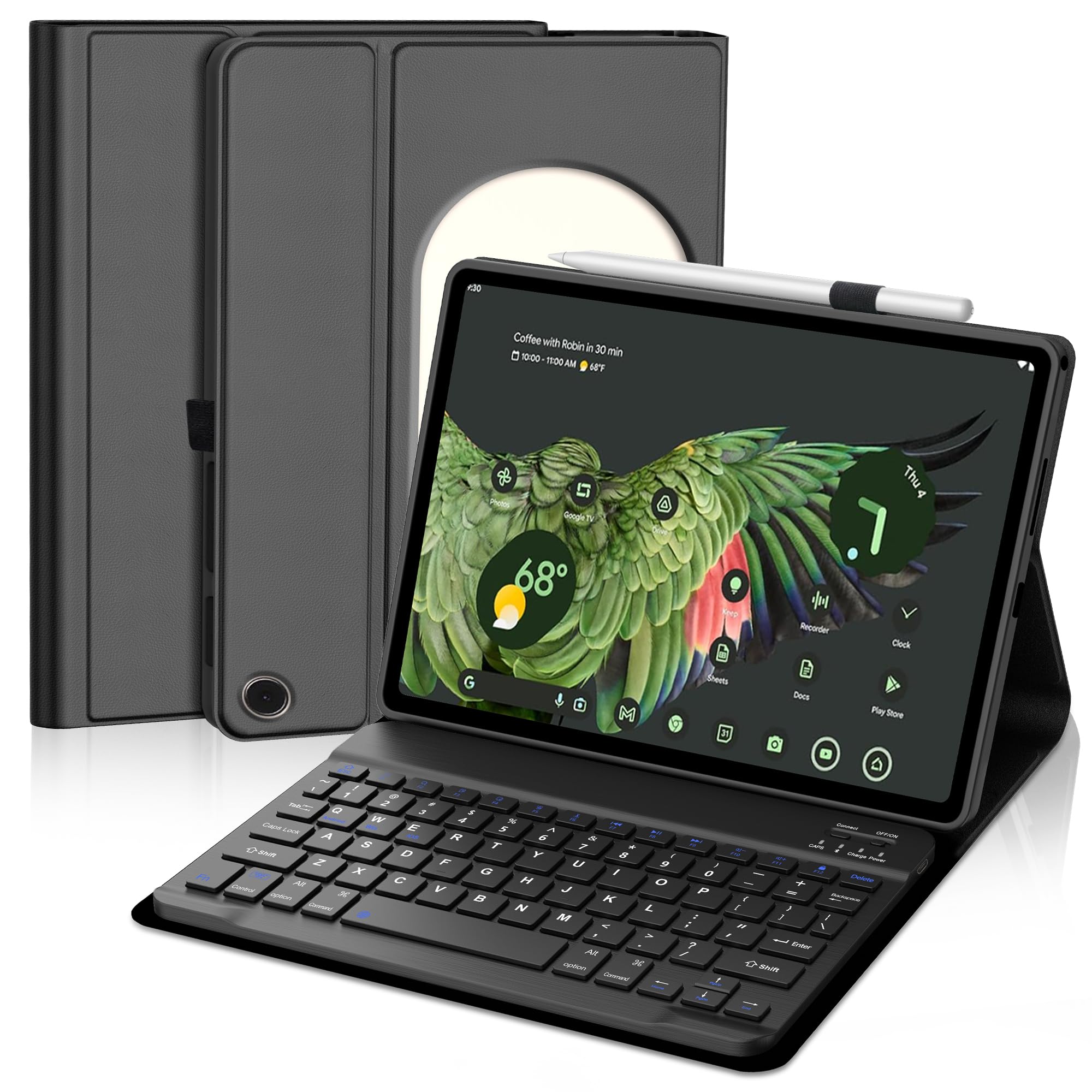 Amazon.com: Pixel Tablet 11 Inch Case with Keyboard, Smart