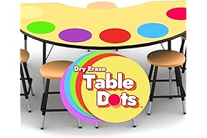 Table Circles Dry Erase Dots for the Classroom