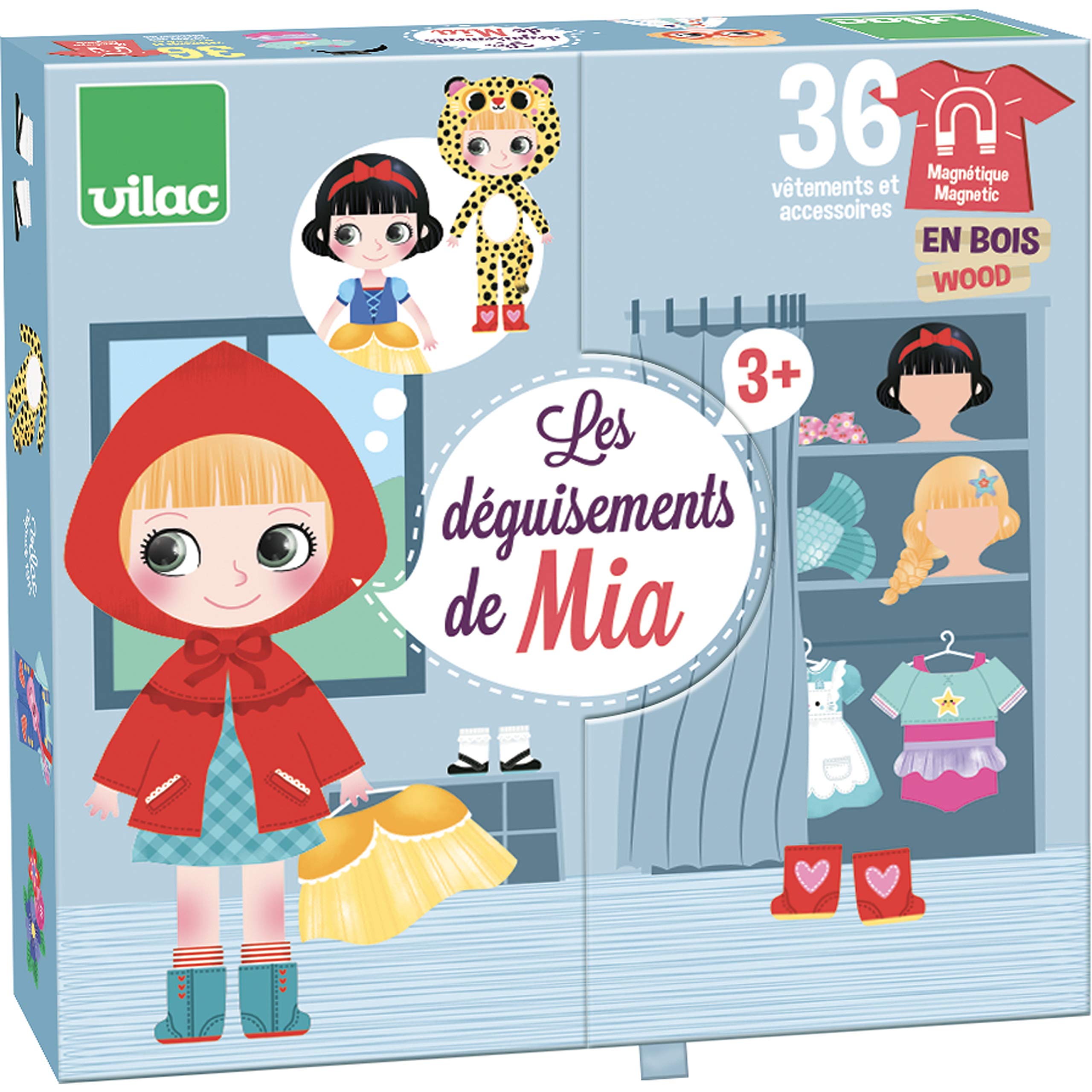 Vilac -Les déguisements de MIA Doll Accessories Fashion, Multicolor (2802)