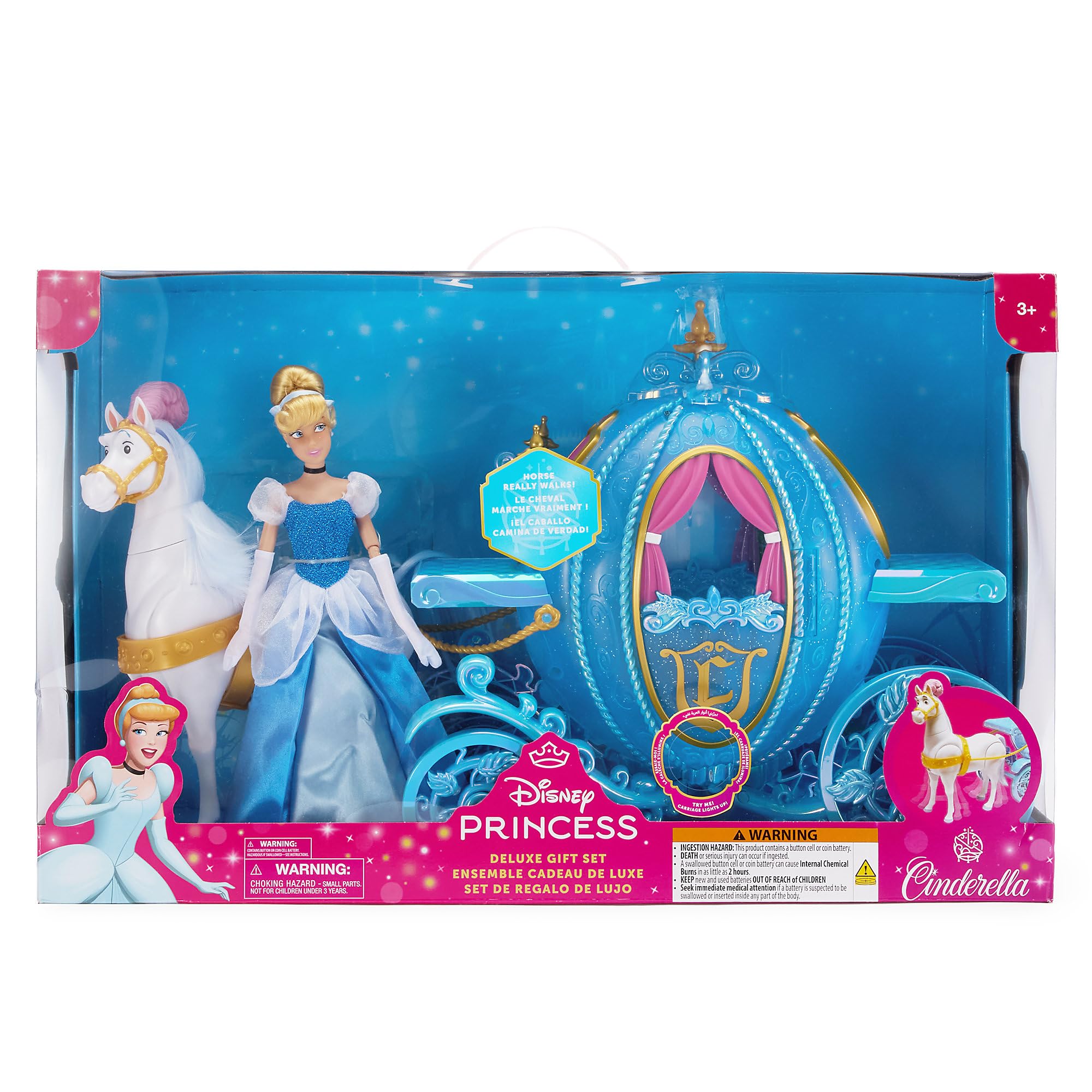 Amazon.com: Disney Store Official Cinderella Doll Deluxe Gift Set