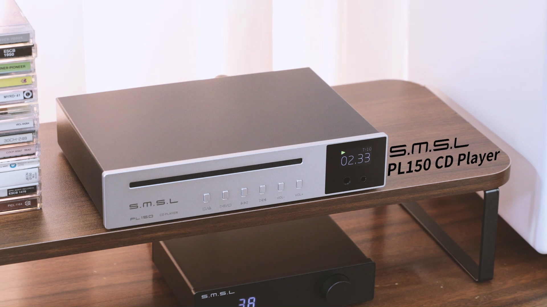 ３月14日まで！S.M.S.L PL150 CDプレーヤー （完動品。1回数分使用のみ） Amazon.com: SMSL PL150 CD Player,Compatible with Standard CD,MP3