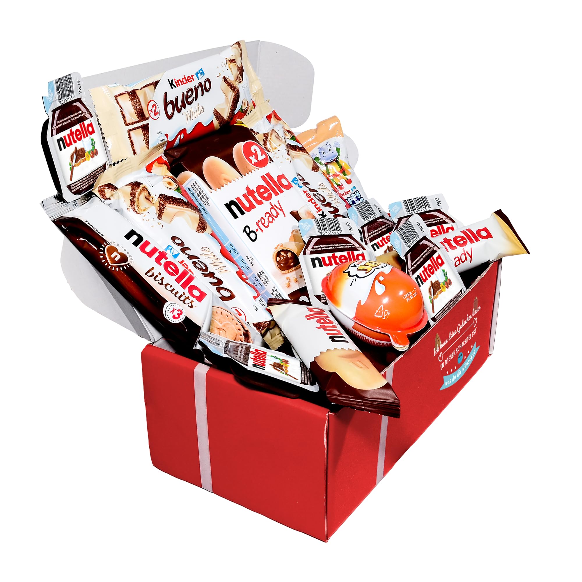 Schokolade Geschenkbox I Originelles Geschenk für Geburtstage, Kinder, Partner - Schokolade Box (Mix)