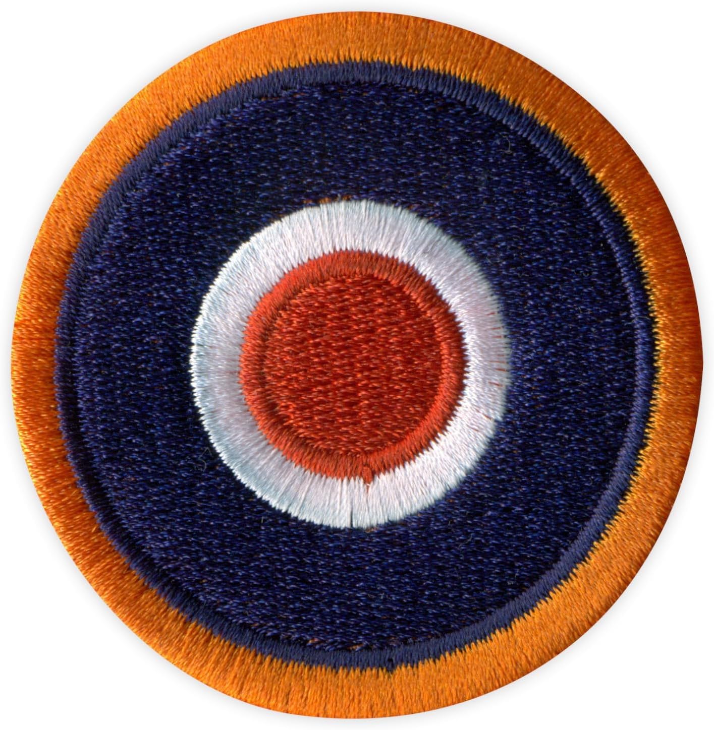 RAF Type C1 (Royal Air Force RAF Type C1) Roundel - Magnetic Backing - Embroidered Patch/Badge/Emblem