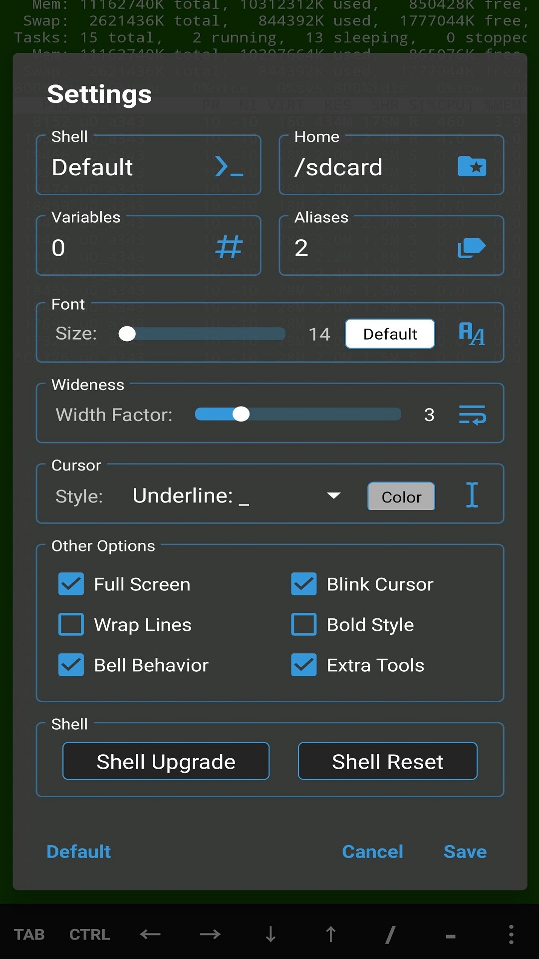 Android Shell Terminal - App on Amazon Appstore