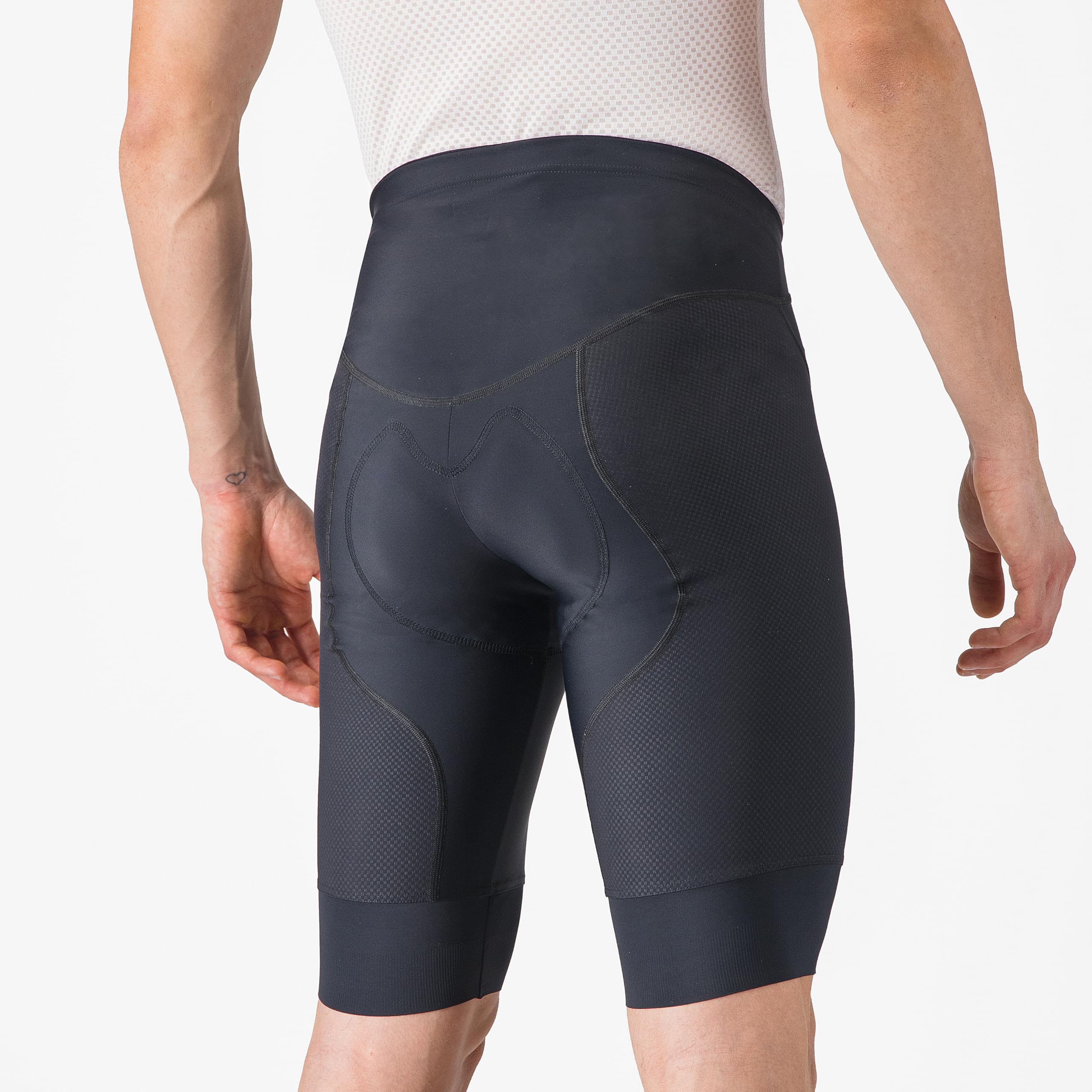 CASTELLI Competizione 2 - Almohadilla de asiento para hombre, para todas las condiciones, para ciclismo de carretera, ciclismo de grava y carreras de nivel superior