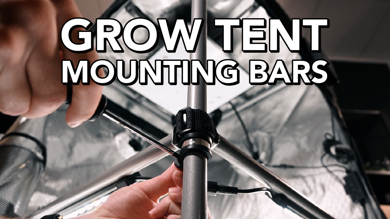 AC Infinity Heavy-Duty Grow Tent Mounting Bars 5x5', High Airflow CFM Kit
