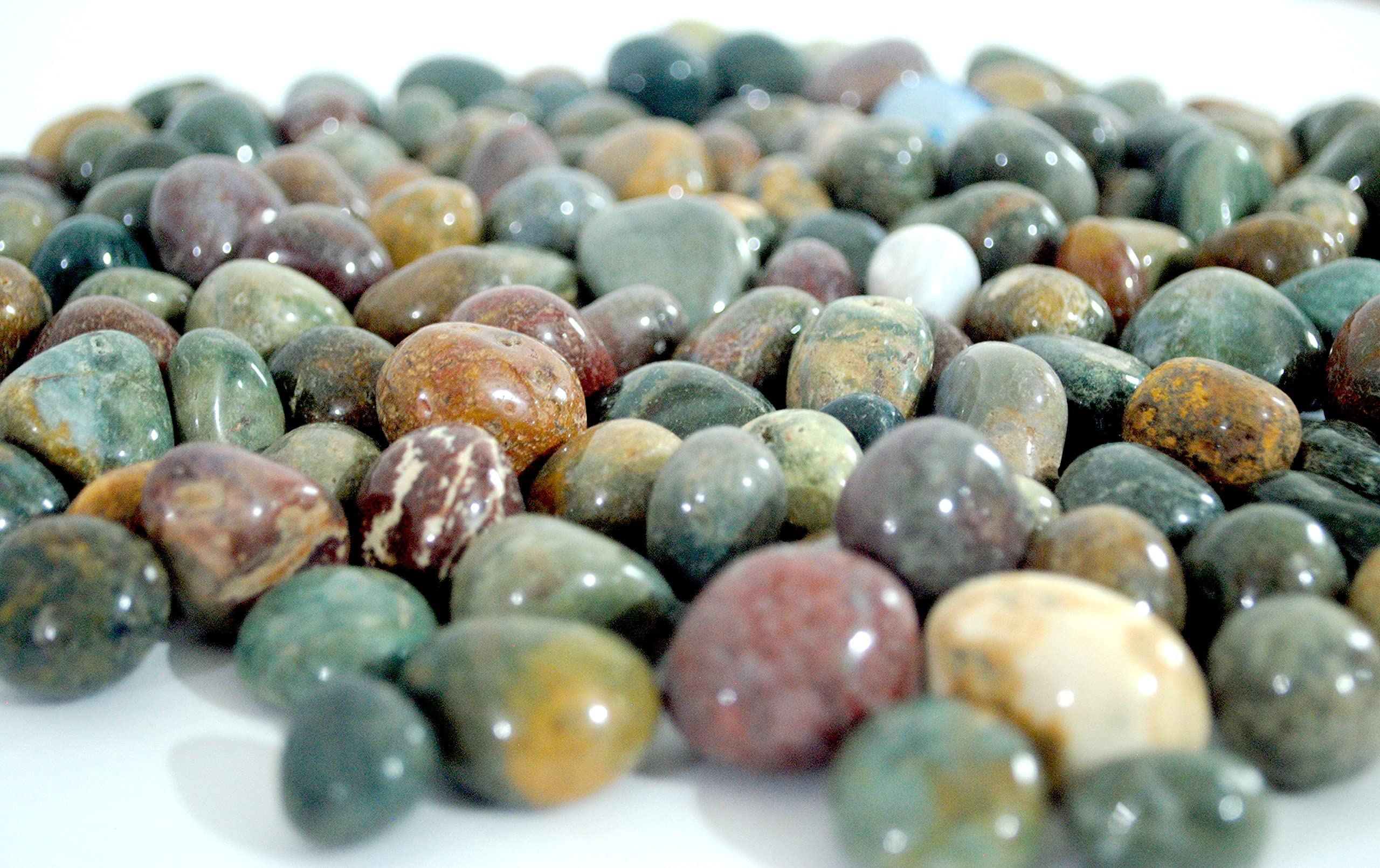 Schmick Pebbles for Decoration - Fancy Tumble Pebbles Stones for Fish Tank Aquarium, Fountain, Table Decor - Decorative Pebbles Stones and Vase Fillers - Pebbles for Plants Pots and Garden Decor (1.9 Kg, Fancy Tumble) (B099PVN2BB) Amazon Price History, Amazon Price Tracker