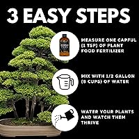 Vista 5 de Lush Leaf Alimento para plantas (Bonsai)